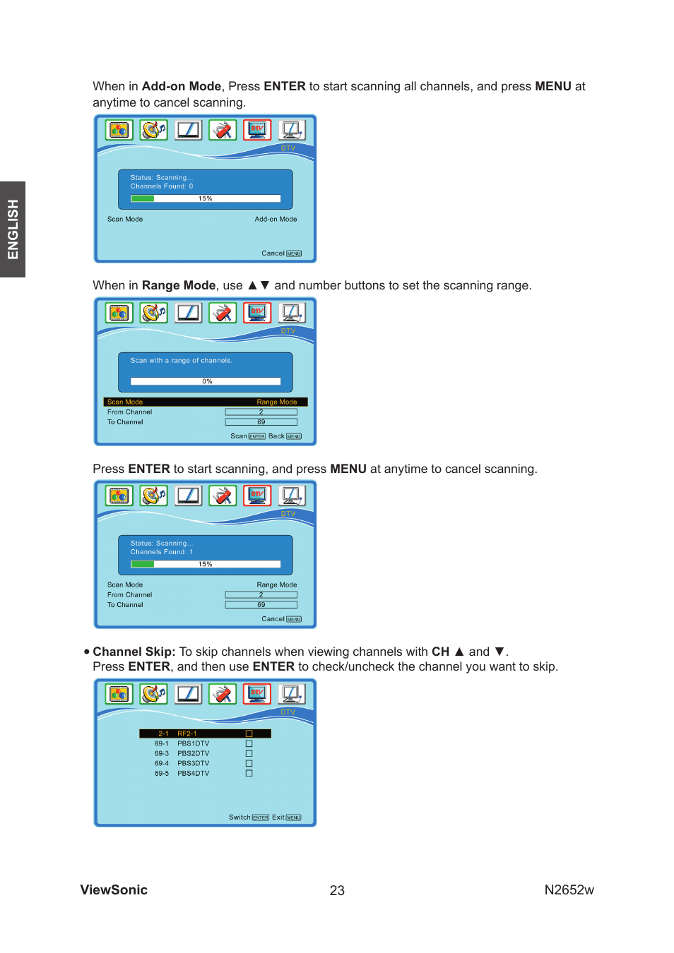 VIEWSONIC VS11620-1M User Manual | Page 25 / 36