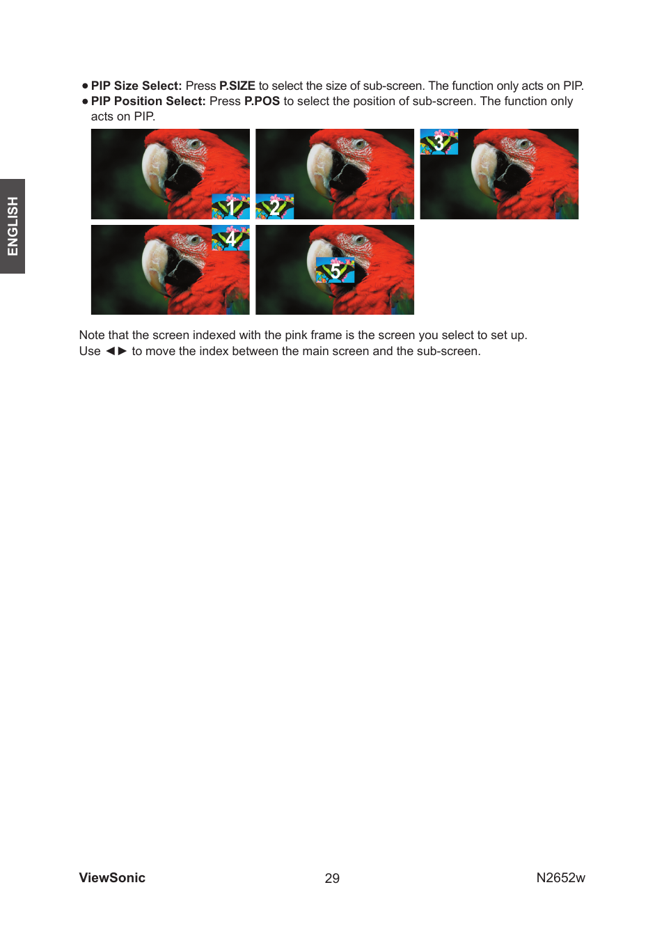 VIEWSONIC VS11620-1M User Manual | Page 31 / 36