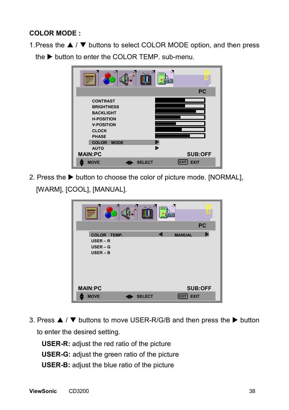 VIEWSONIC VS11857 User Manual | Page 41 / 66