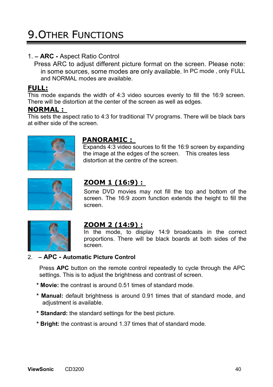 . o o | VIEWSONIC VS11857 User Manual | Page 43 / 66