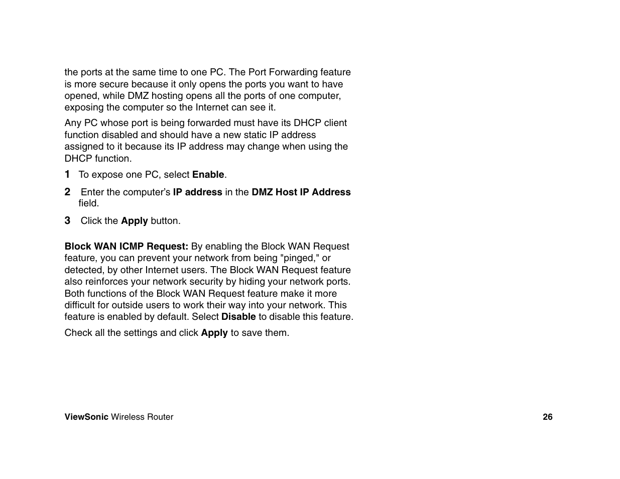 VIEWSONIC WR100 User Manual | Page 30 / 66
