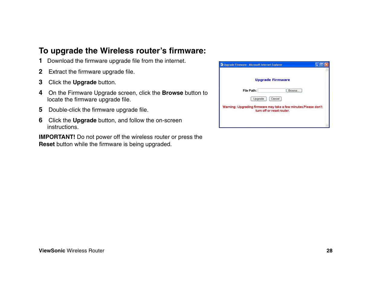 VIEWSONIC WR100 User Manual | Page 32 / 66