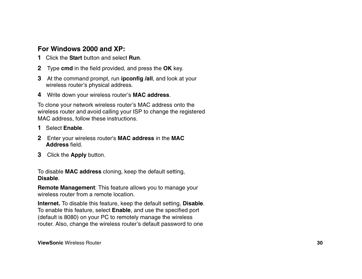 VIEWSONIC WR100 User Manual | Page 34 / 66