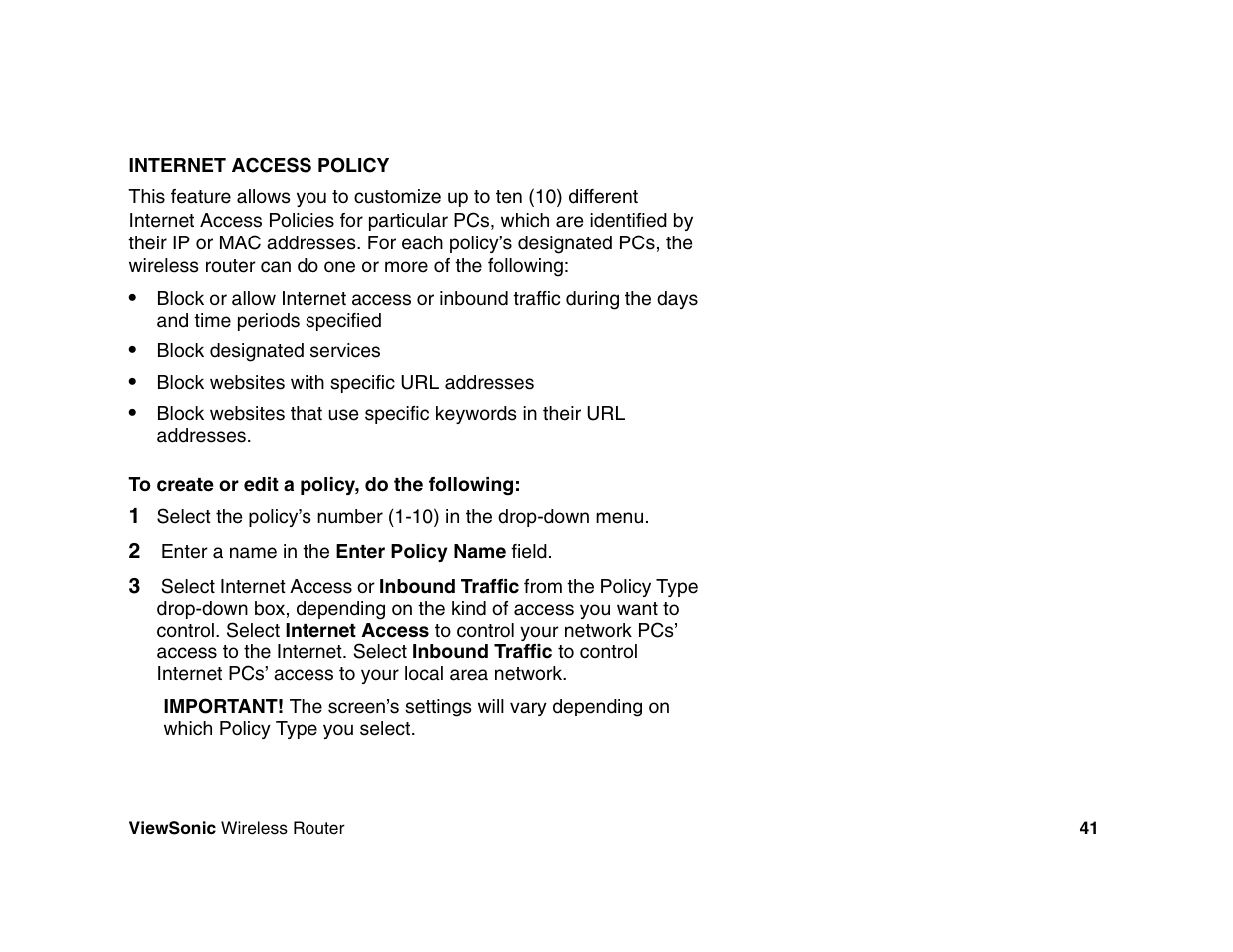 VIEWSONIC WR100 User Manual | Page 45 / 66