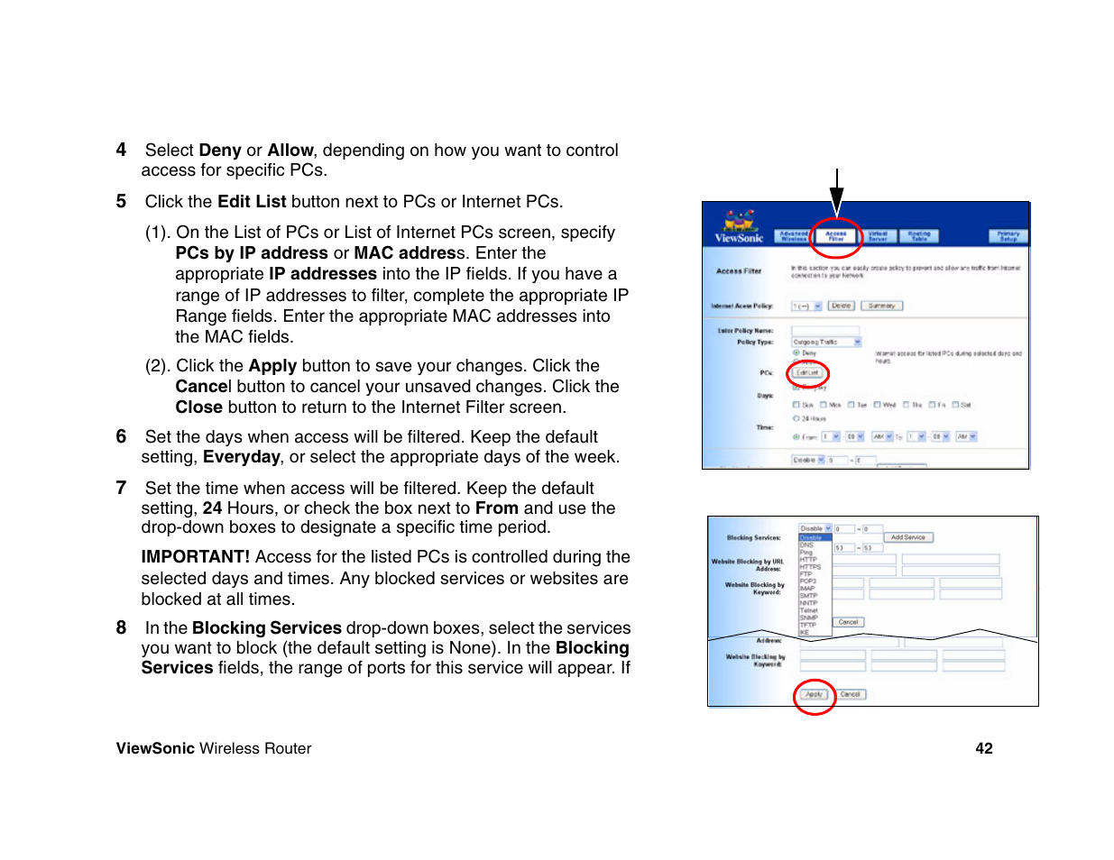 VIEWSONIC WR100 User Manual | Page 46 / 66
