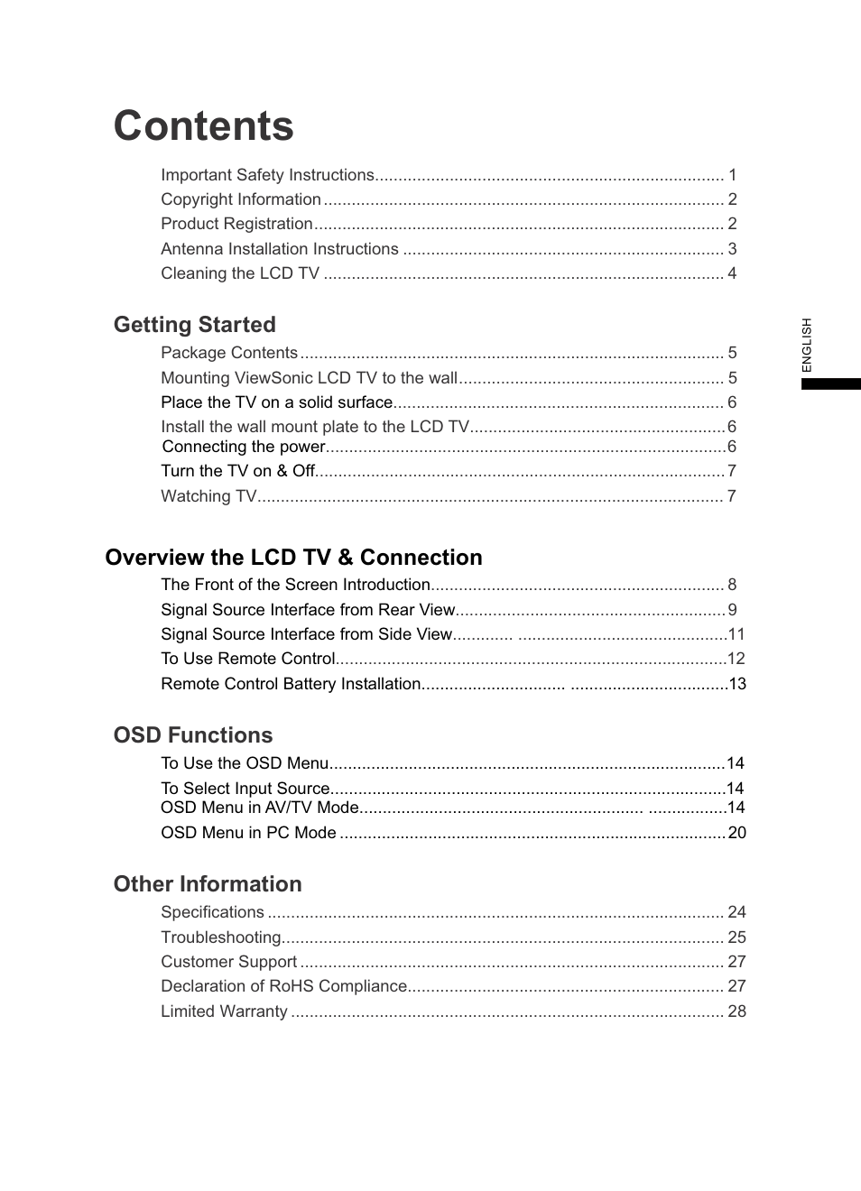 VIEWSONIC N4785P User Manual | Page 2 / 31