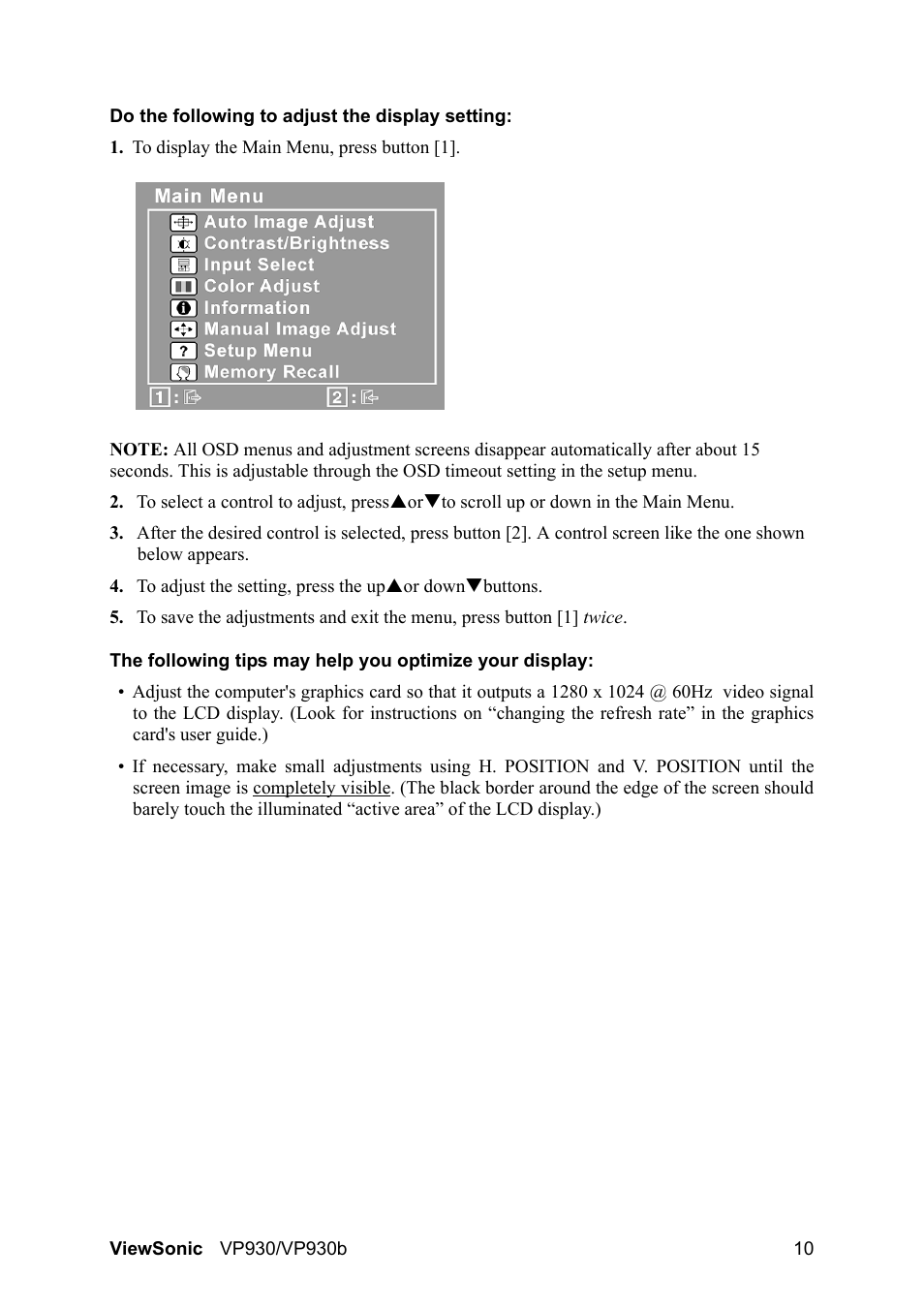 VIEWSONIC VS10725 User Manual | Page 13 / 23