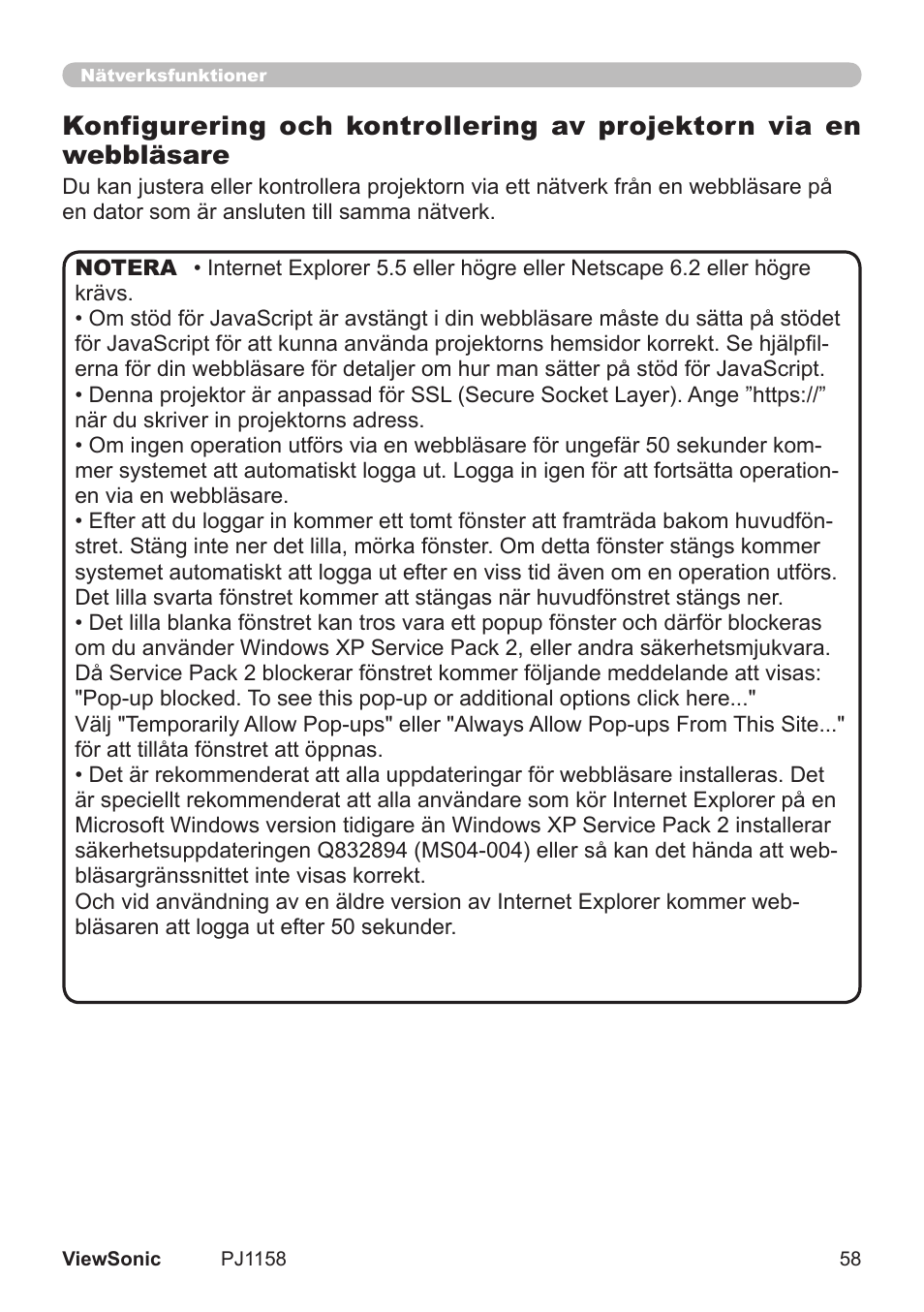 VIEWSONIC VS11459 User Manual | Page 63 / 115