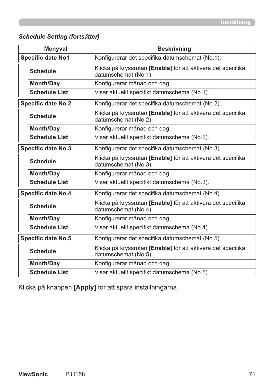 VIEWSONIC VS11459 User Manual | Page 76 / 115