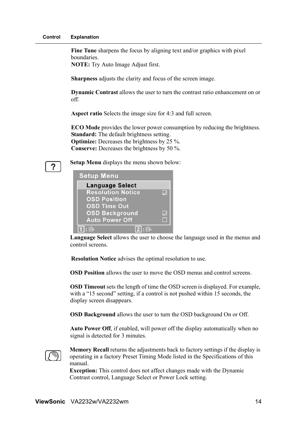 VIEWSONIC VS12910 User Manual | Page 16 / 25
