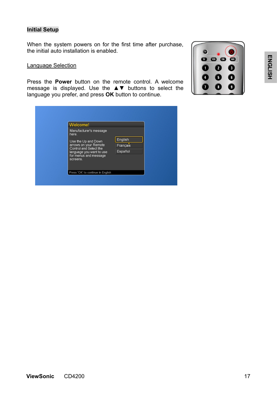 VIEWSONIC CD4200 User Manual | Page 24 / 149