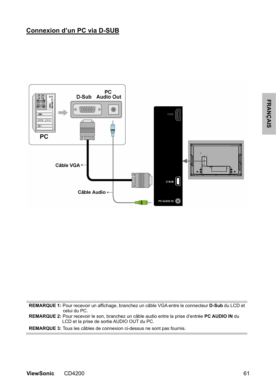 VIEWSONIC CD4200 User Manual | Page 68 / 149