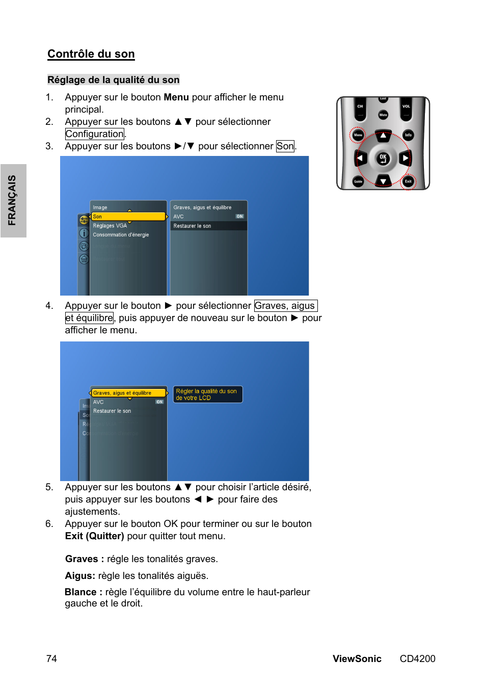 VIEWSONIC CD4200 User Manual | Page 81 / 149