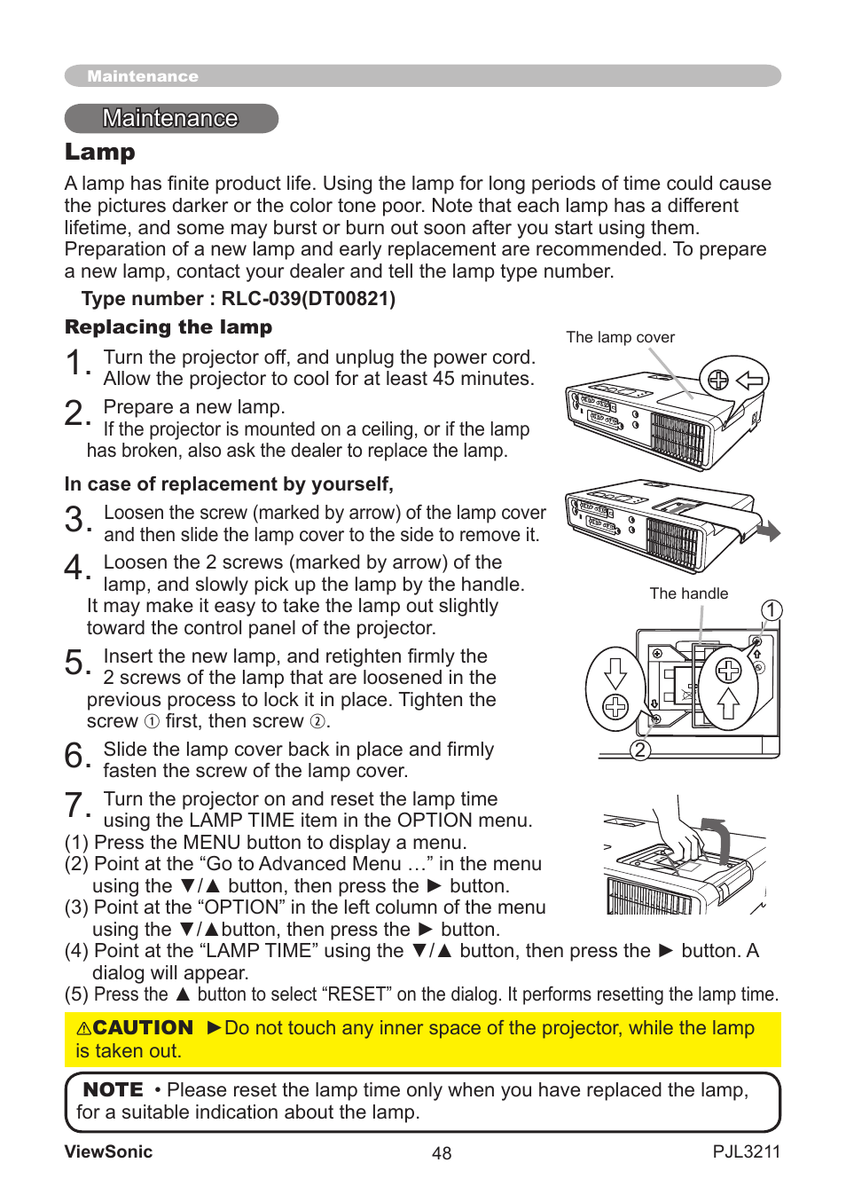 VIEWSONIC PJL3211 User Manual | Page 53 / 78