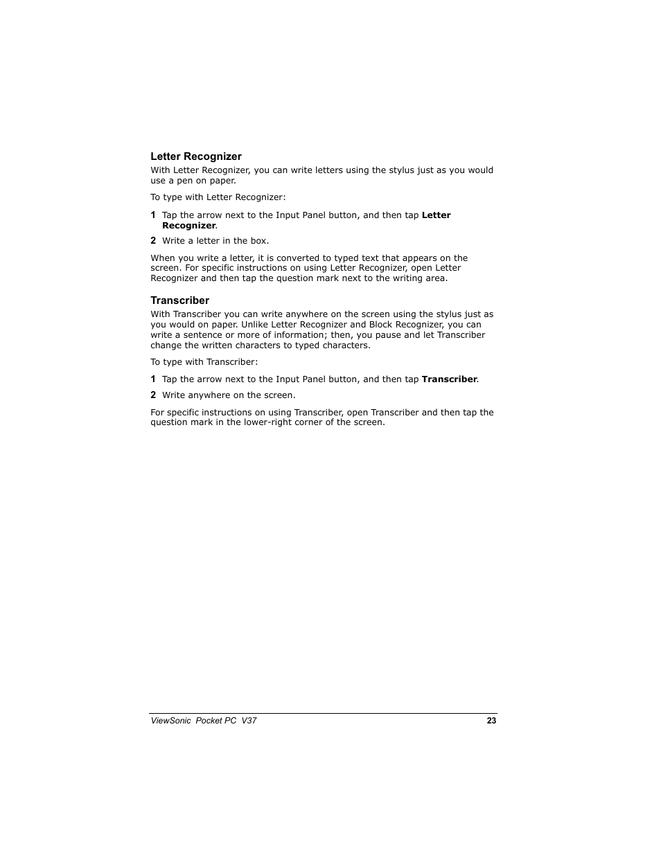 VIEWSONIC V 37 User Manual | Page 30 / 92