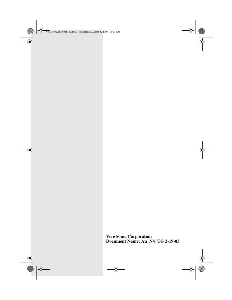 VIEWSONIC NEXTVISION N4 User Manual | Page 22 / 22