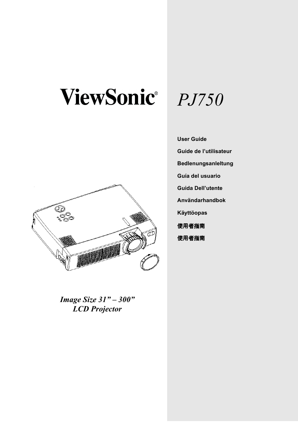 VIEWSONIC 300 User Manual | 30 pages