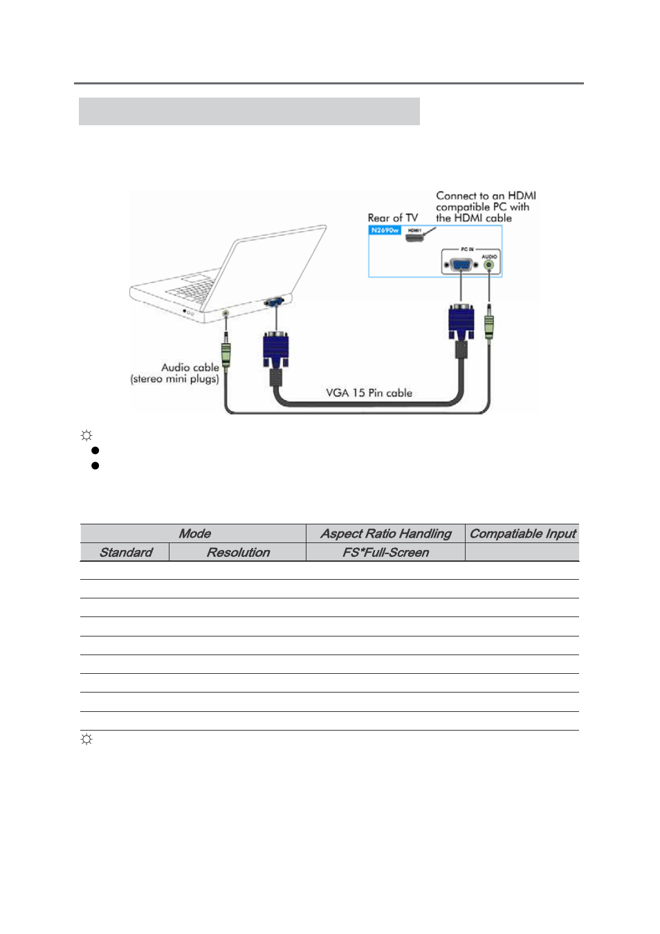 Getting started, Personal computer | VIEWSONIC VS12119-1M User Manual | Page 24 / 42