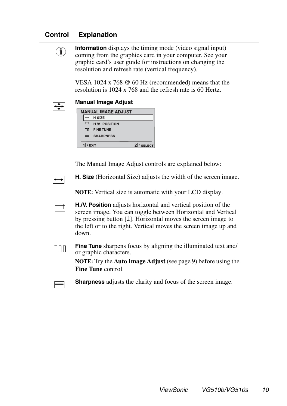 VIEWSONIC G510b User Manual | Page 11 / 20