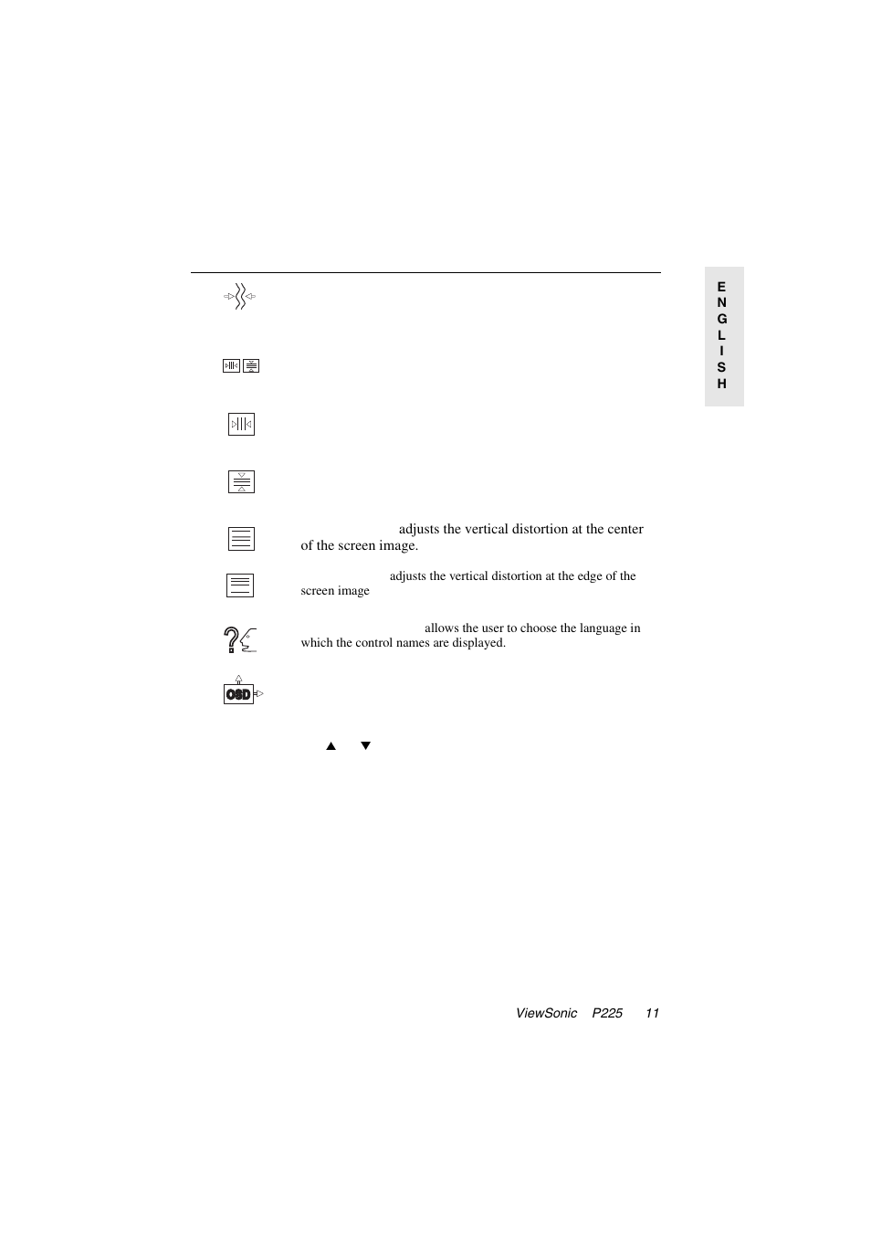 VIEWSONIC P225 User Manual | Page 12 / 20