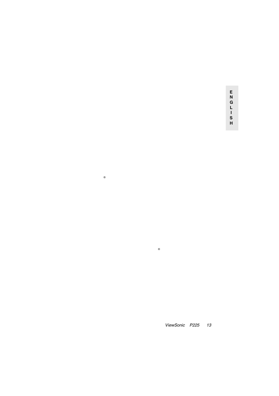 Troubleshooting | VIEWSONIC P225 User Manual | Page 14 / 20