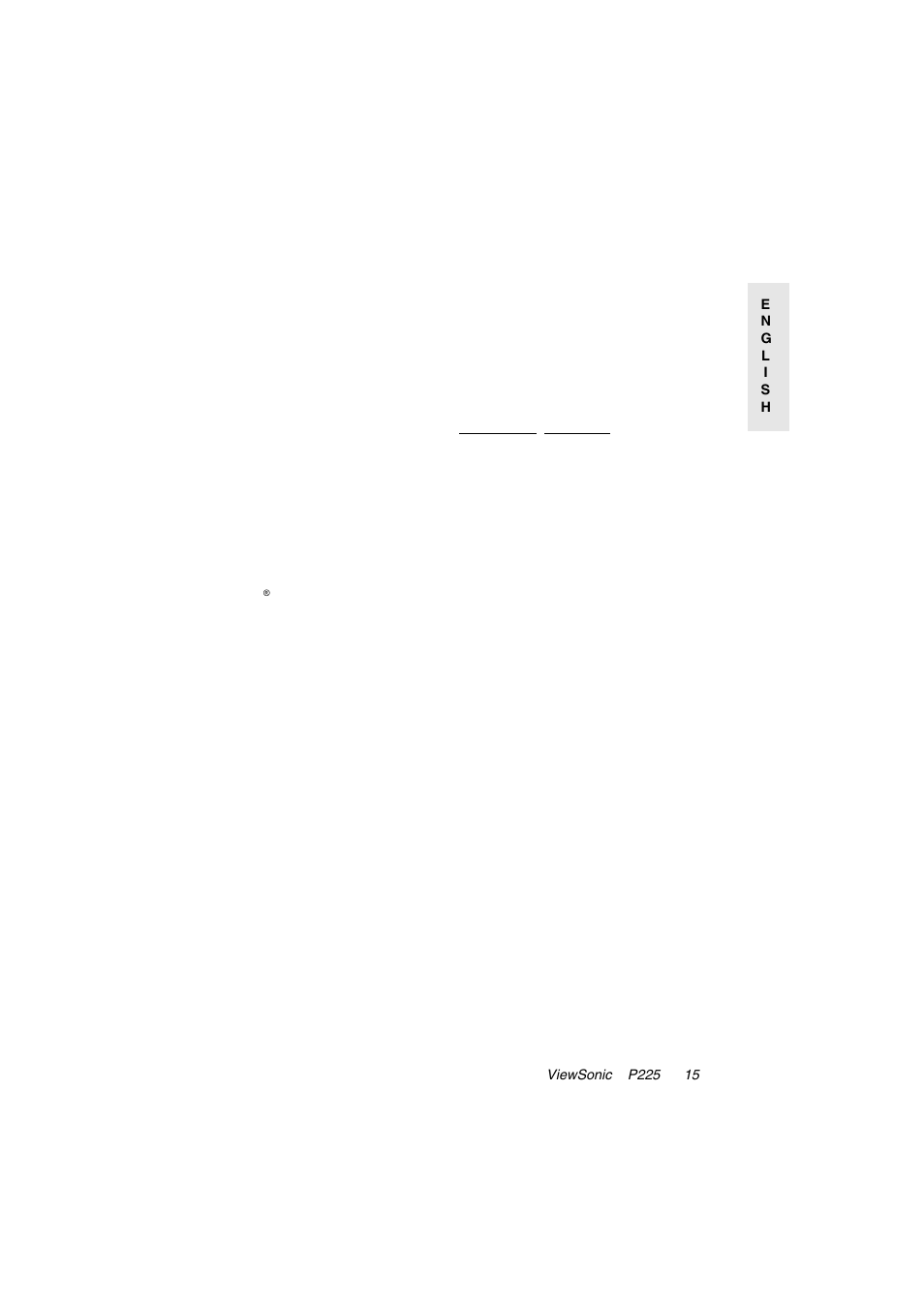 Cleaning the monitor | VIEWSONIC P225 User Manual | Page 16 / 20