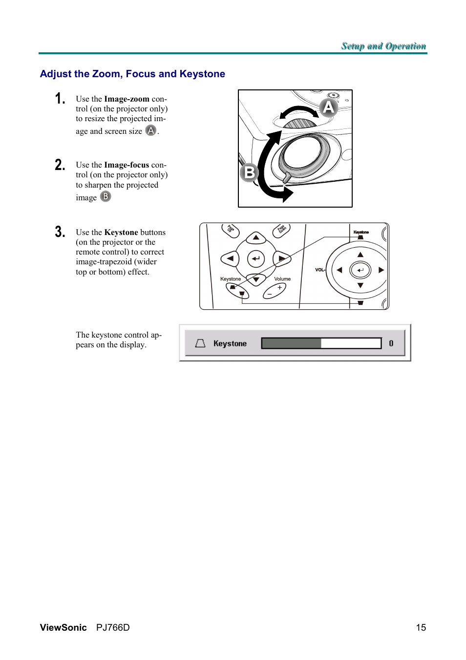 VIEWSONIC PJ766D-1 User Manual | Page 21 / 50