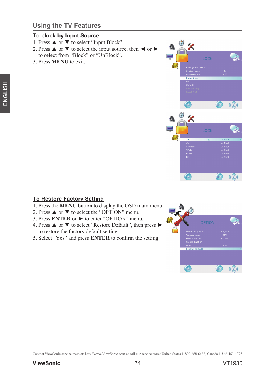 VIEWSONIC VS12115-3M User Manual | Page 39 / 47