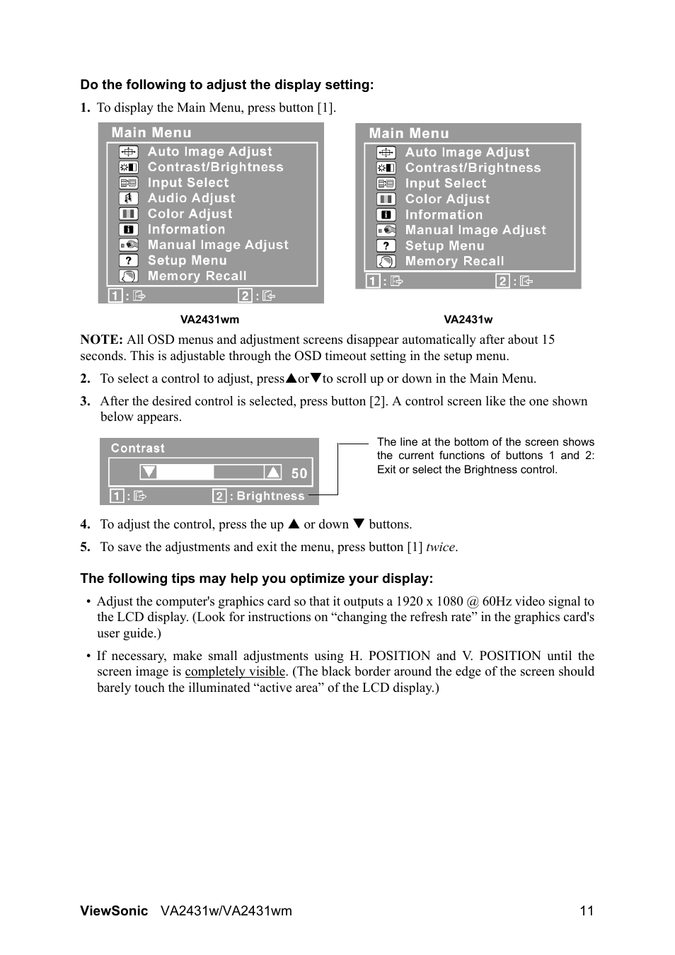 VIEWSONIC VS12996 User Manual | Page 14 / 26