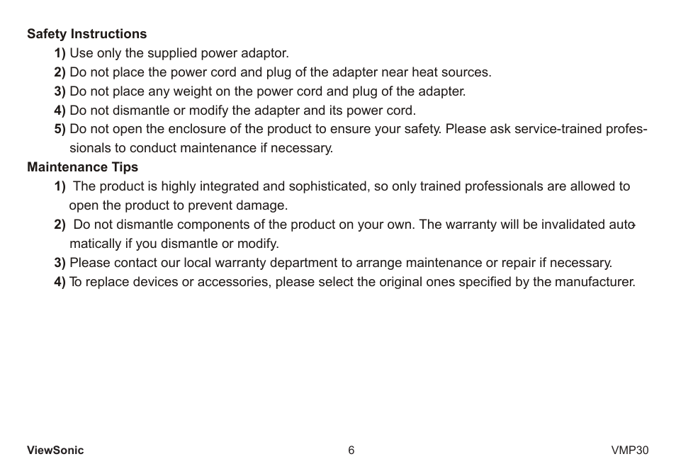 VIEWSONIC VS12770 User Manual | Page 11 / 25