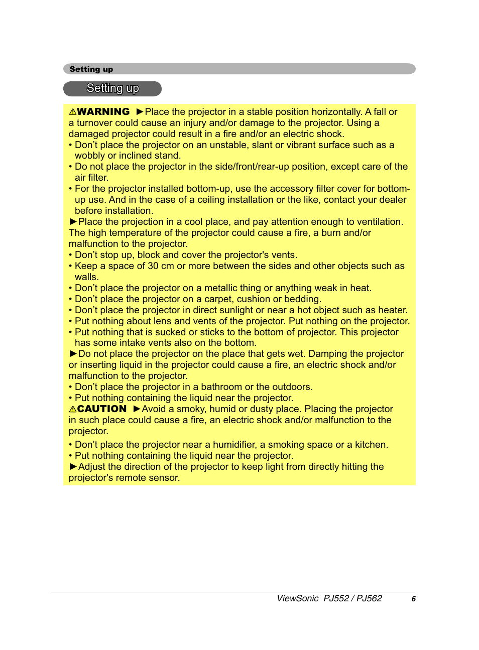 6hwwlqjxs | VIEWSONIC PJ552 User Manual | Page 10 / 56