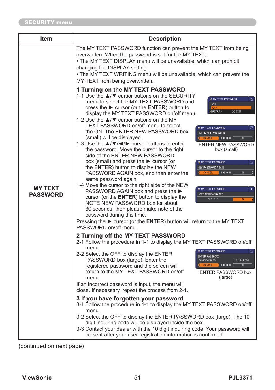 VIEWSONIC XGA LCD PROJECTOR pjl9371 User Manual | Page 56 / 89