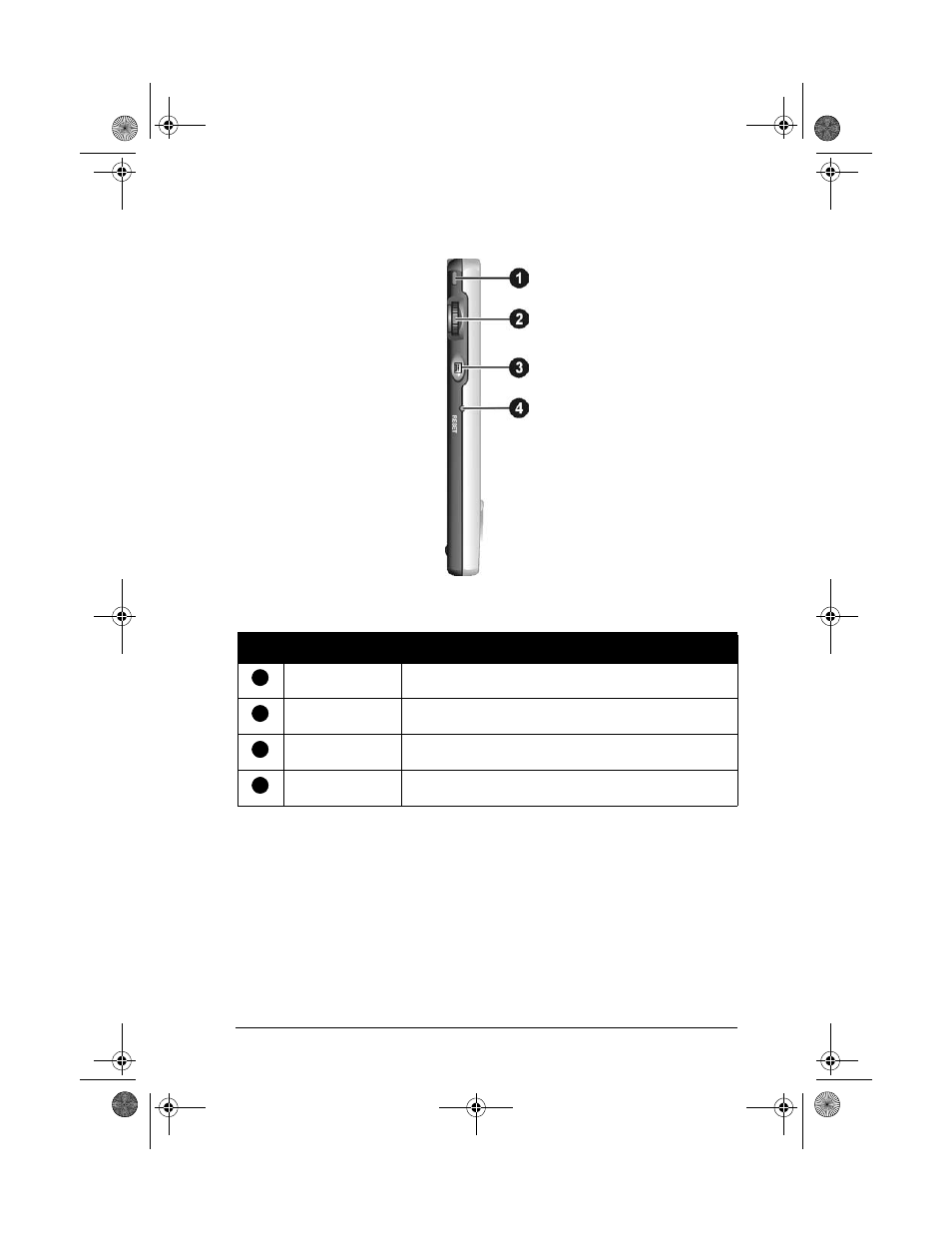 Left-side components | VIEWSONIC V35 User Manual | Page 17 / 92