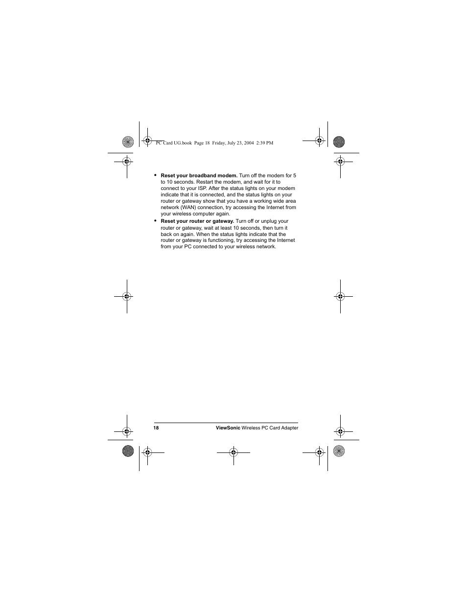 VIEWSONIC WPCC100 User Manual | Page 21 / 30