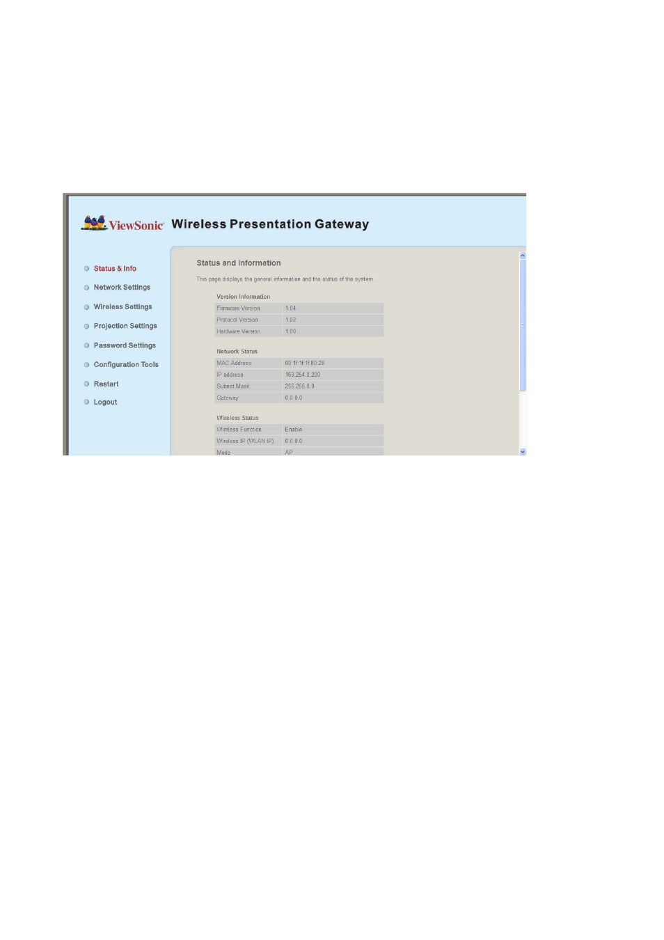 VIEWSONIC WPG-360 User Manual | Page 33 / 54