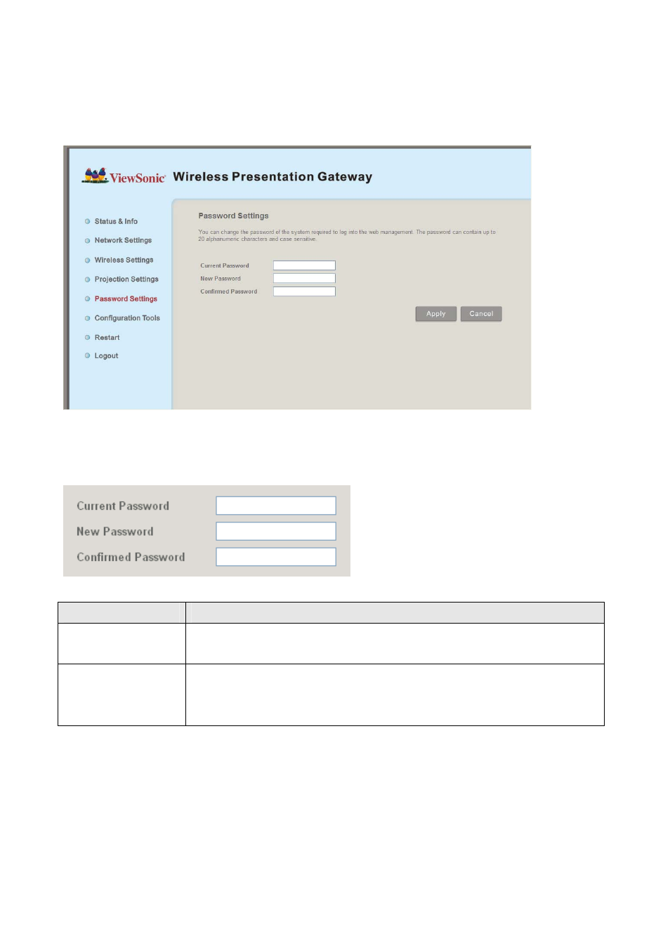 VIEWSONIC WPG-360 User Manual | Page 43 / 54