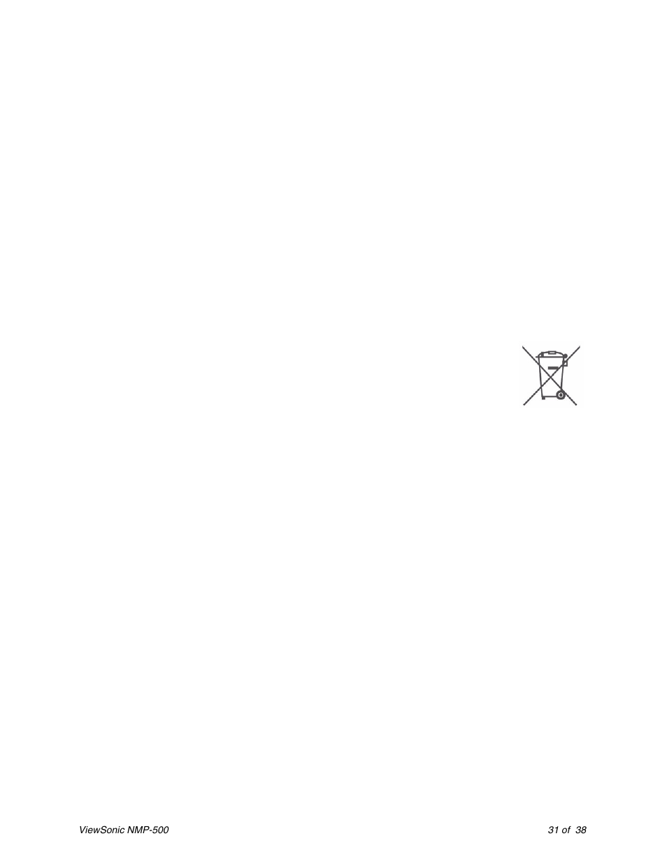 For eu-member states only as follows, Power supply safety notice | VIEWSONIC Network Media Player NMP-500 User Manual | Page 35 / 43