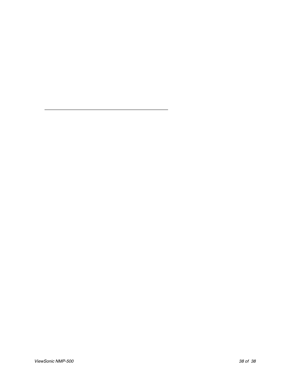 VIEWSONIC Network Media Player NMP-500 User Manual | Page 42 / 43