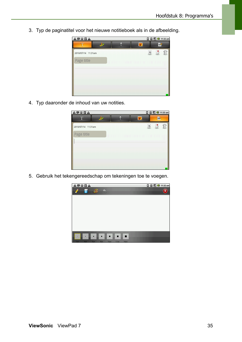 VIEWSONIC ViewPad 7 VS13761 User Manual | Page 46 / 69