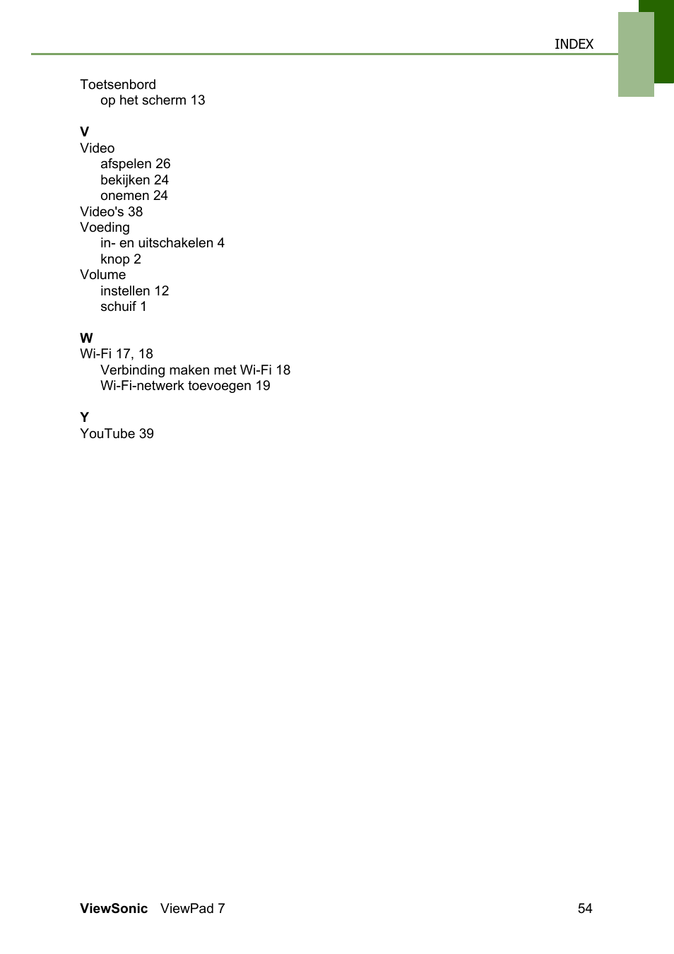 VIEWSONIC ViewPad 7 VS13761 User Manual | Page 65 / 69