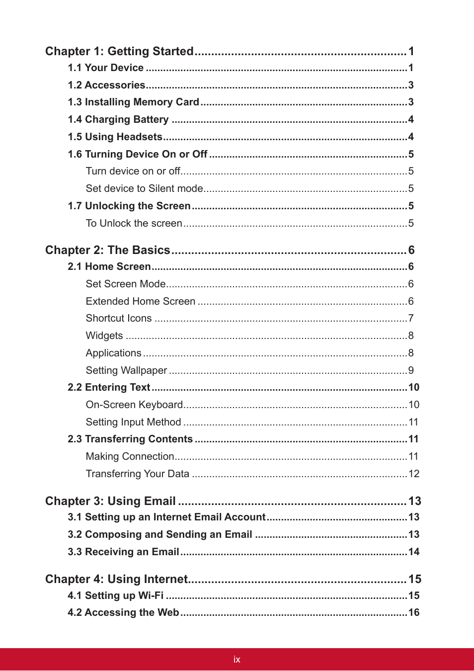 VIEWSONIC ViewPad 7e VS14359 User Manual | Page 10 / 44