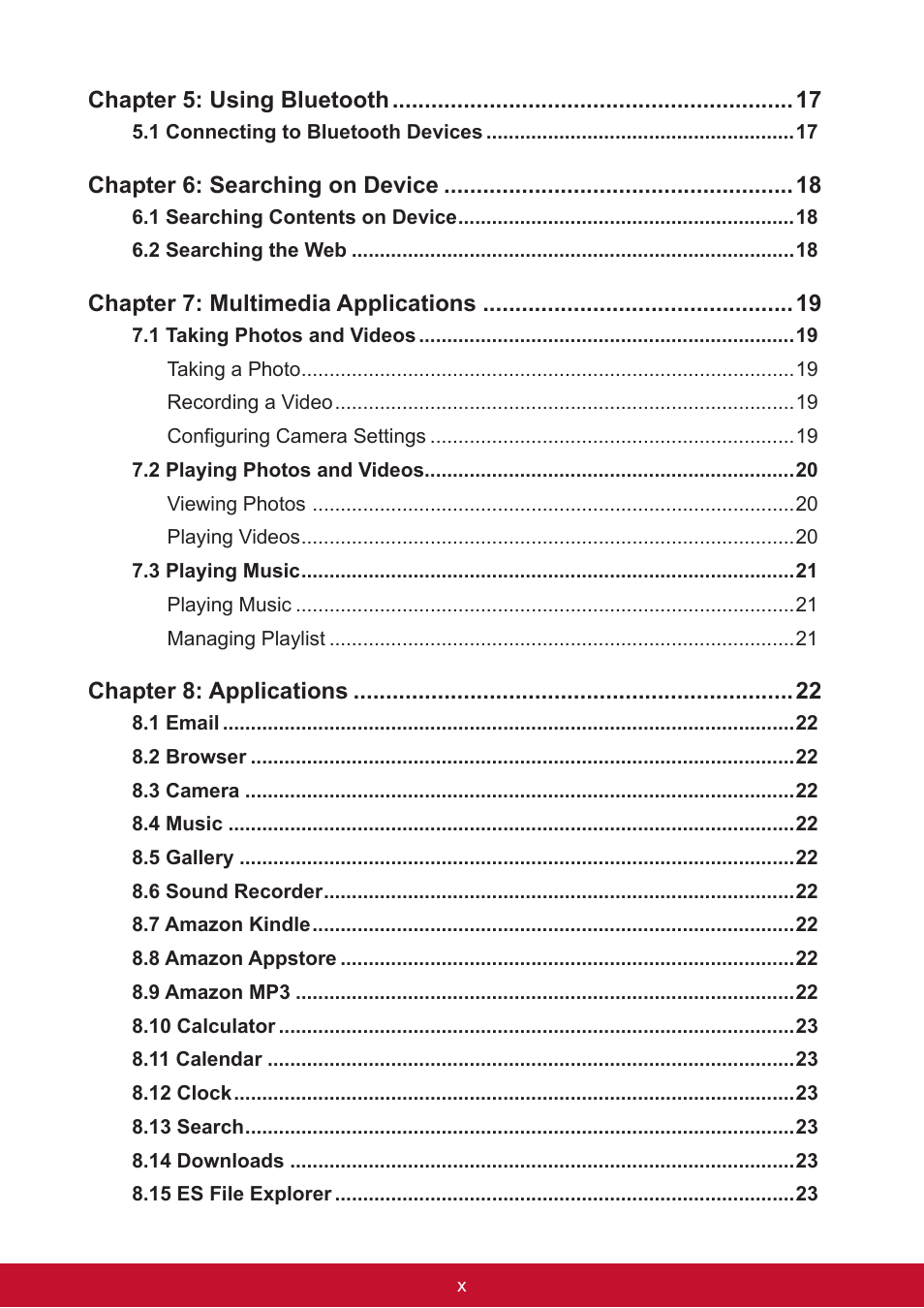 VIEWSONIC ViewPad 7e VS14359 User Manual | Page 11 / 44