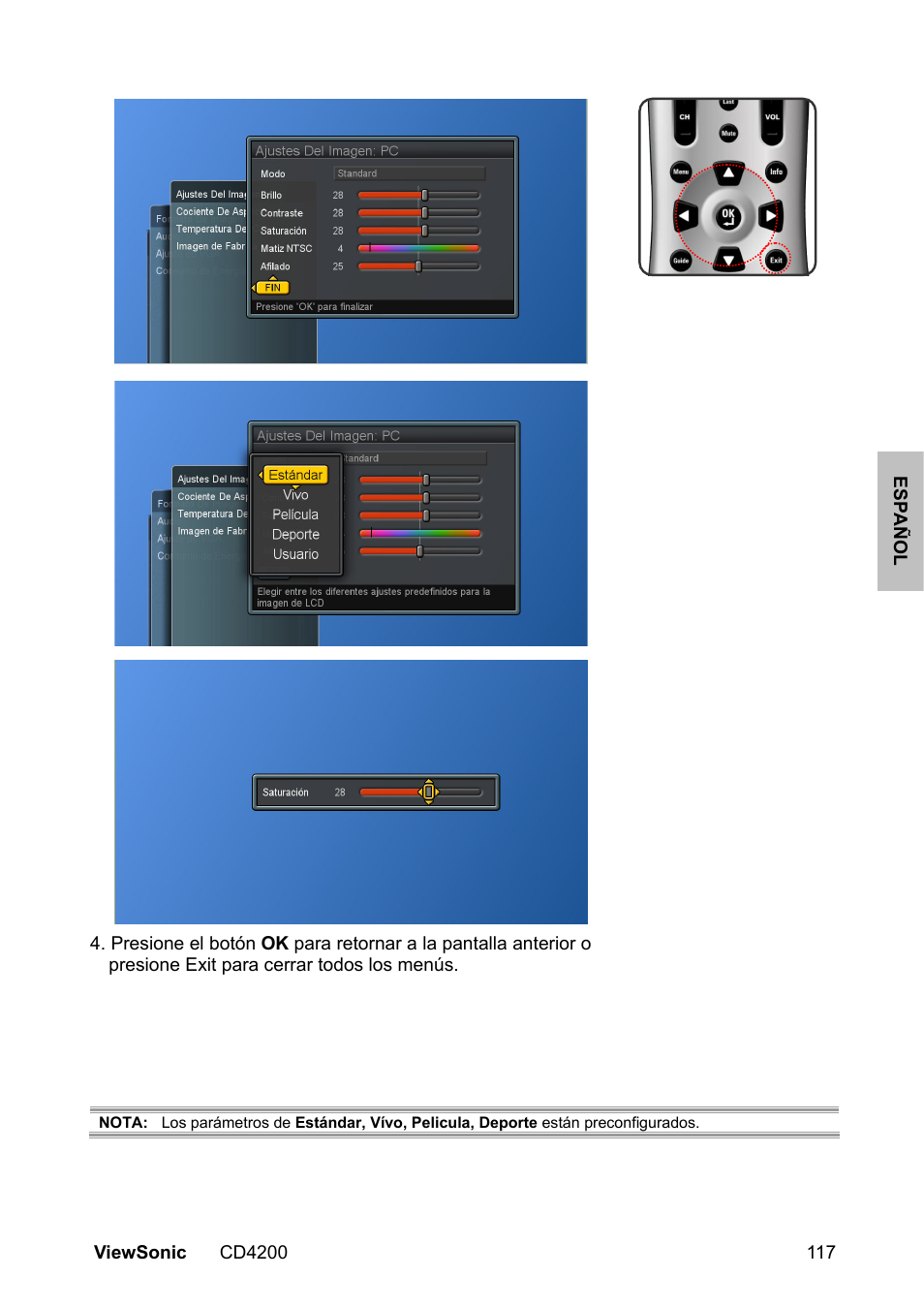 VIEWSONIC VS11778 User Manual | Page 124 / 149