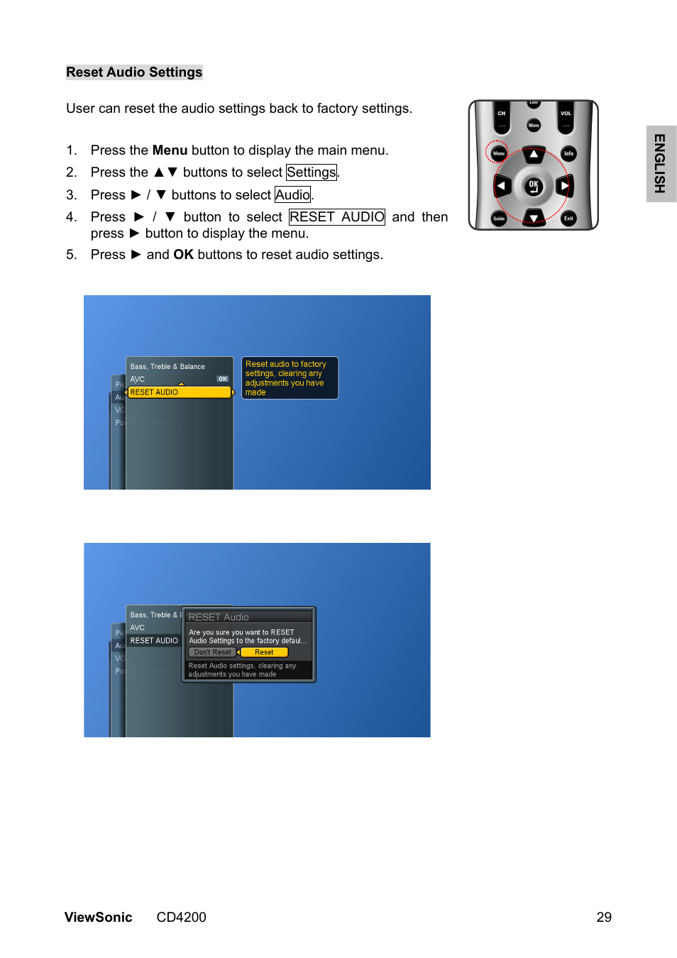 VIEWSONIC VS11778 User Manual | Page 36 / 149