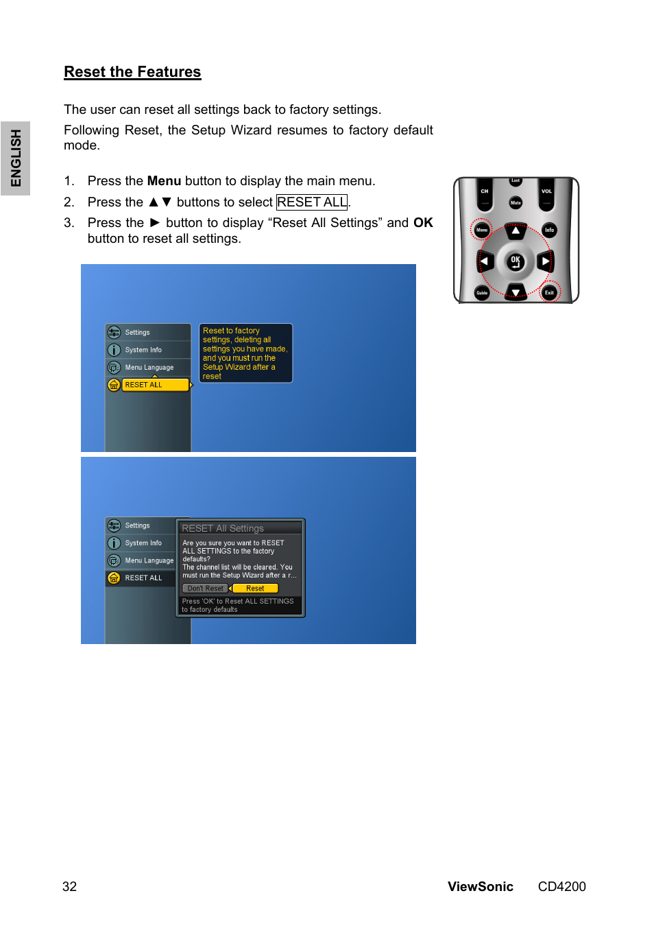 VIEWSONIC VS11778 User Manual | Page 39 / 149