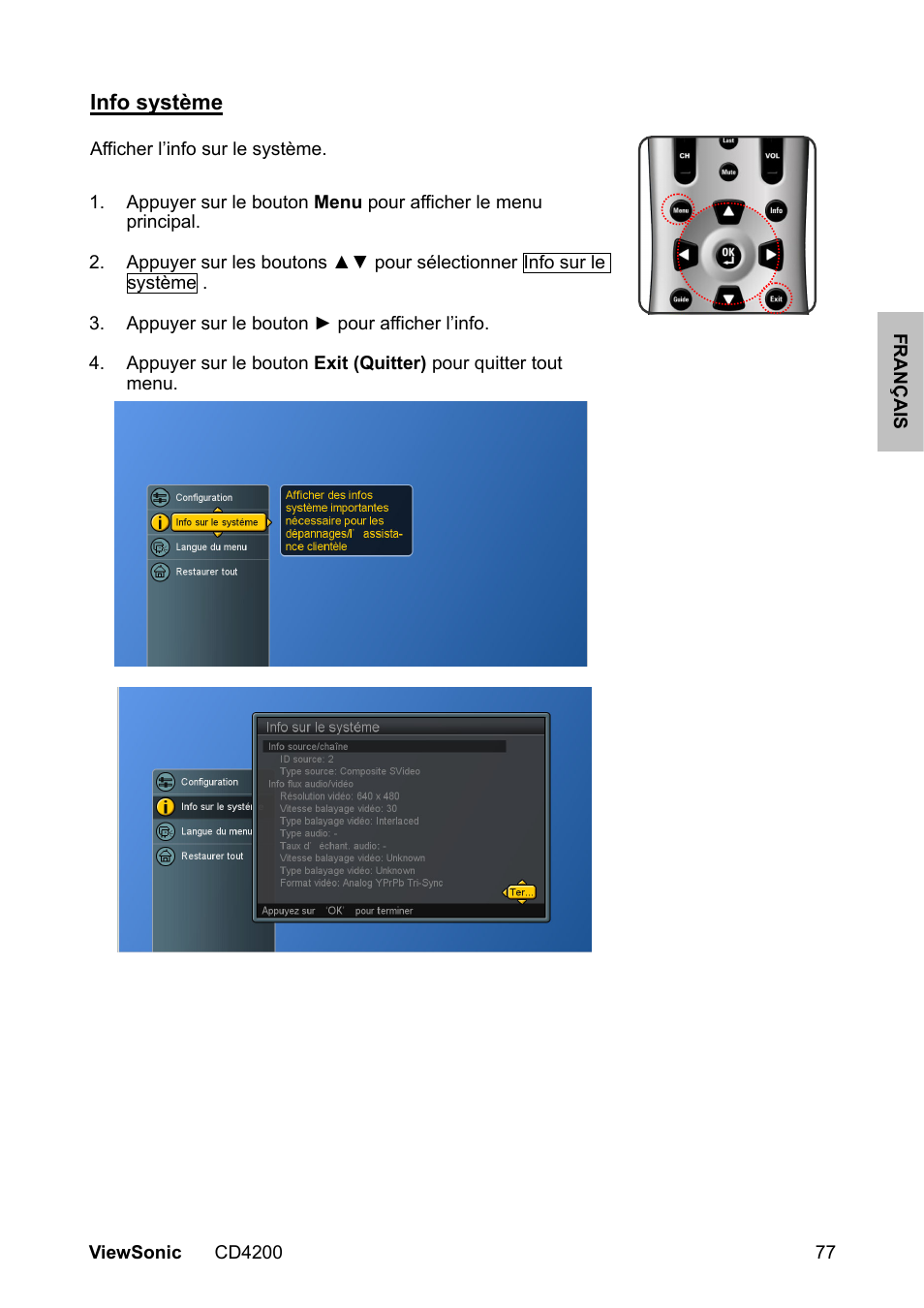 VIEWSONIC VS11778 User Manual | Page 84 / 149