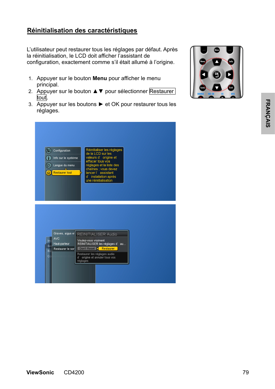 VIEWSONIC VS11778 User Manual | Page 86 / 149
