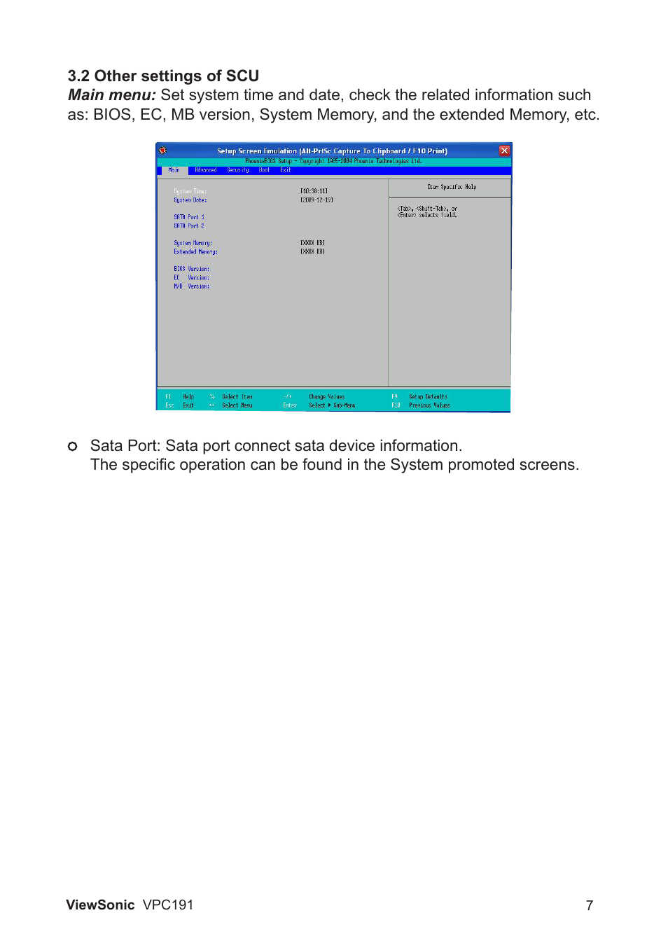 VIEWSONIC VPC191 VS13727 User Manual | Page 12 / 19