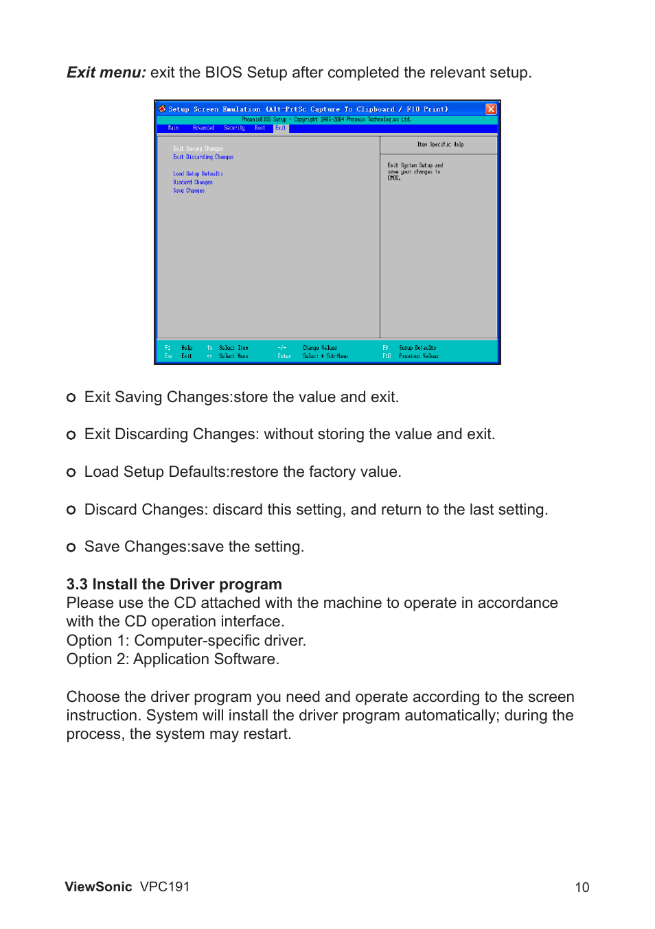 VIEWSONIC VPC191 VS13727 User Manual | Page 15 / 19