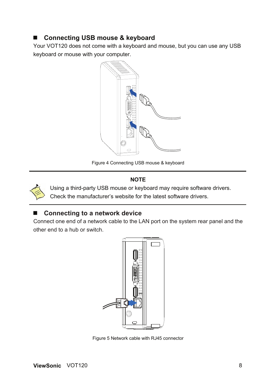 VIEWSONIC VOT120 PC Mini VS12869 User Manual | Page 16 / 38